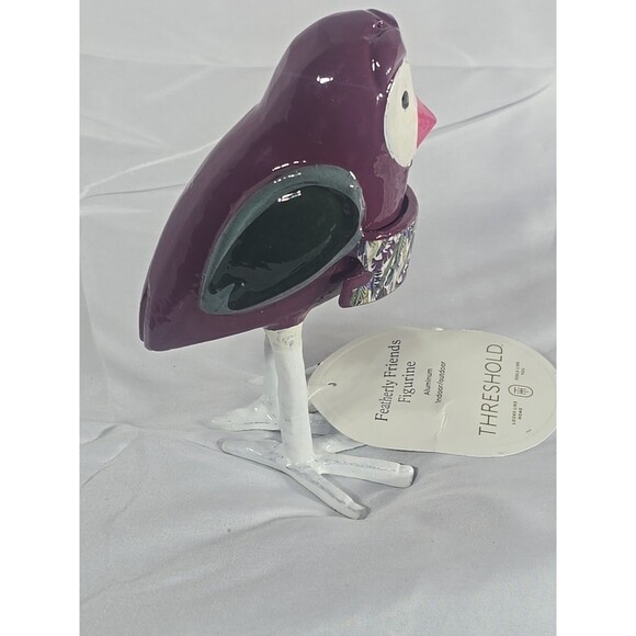 Threshold Featherly Friends Indoor Outdoor Aluminum Bird Figure - Picture 3 of 5
